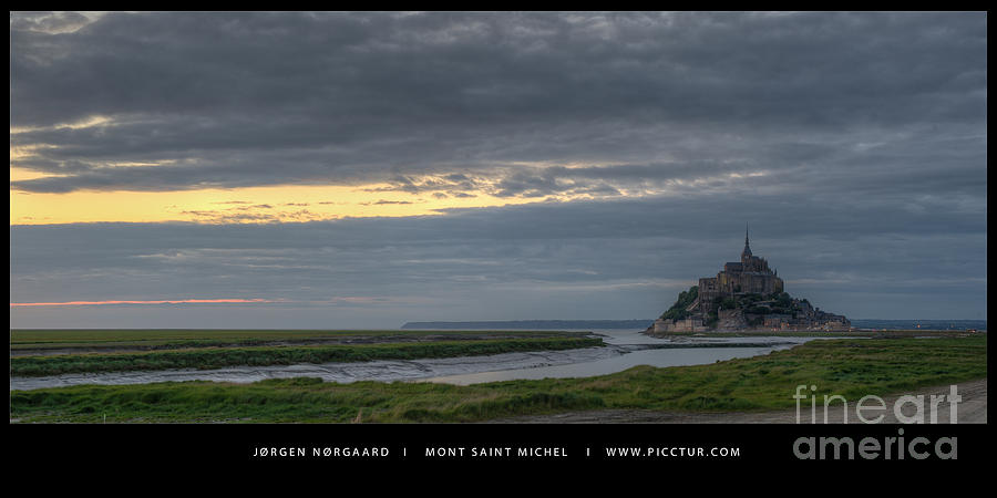 Mont Saint Michel #13 Photograph by Jorgen Norgaard