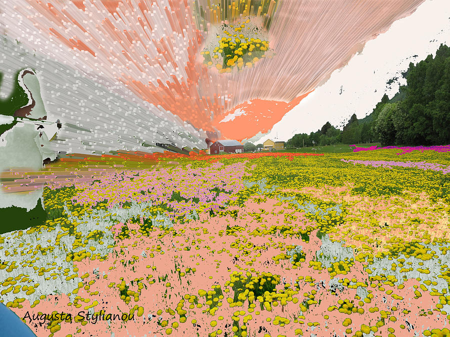 Norway Landscape #13 Digital Art by Augusta Stylianou