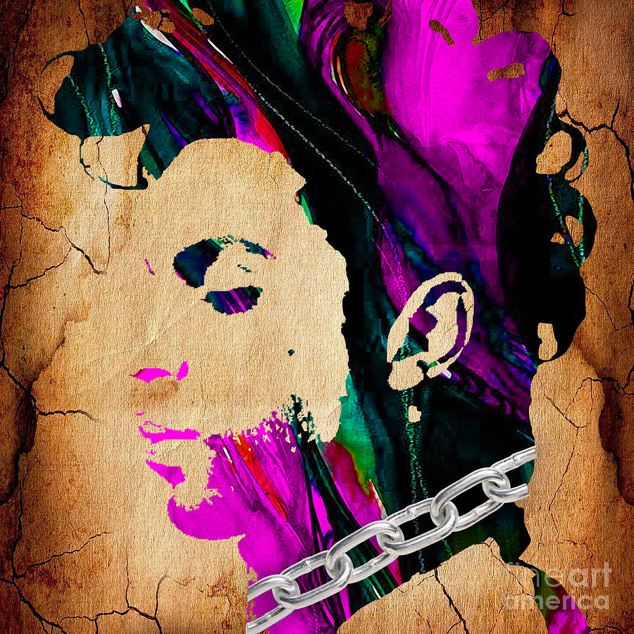 Prince Musician Mixed Media - Prince Collection #13 by Marvin Blaine
