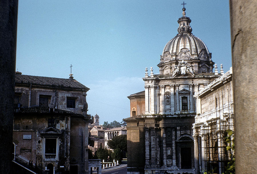 Architecture Photograph - Rome 1959 #13 by JP Tripp