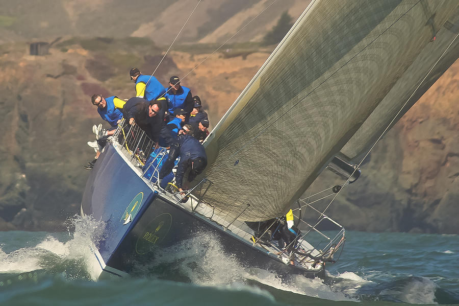 San Francisco Sailing #12 Photograph by Steven Lapkin