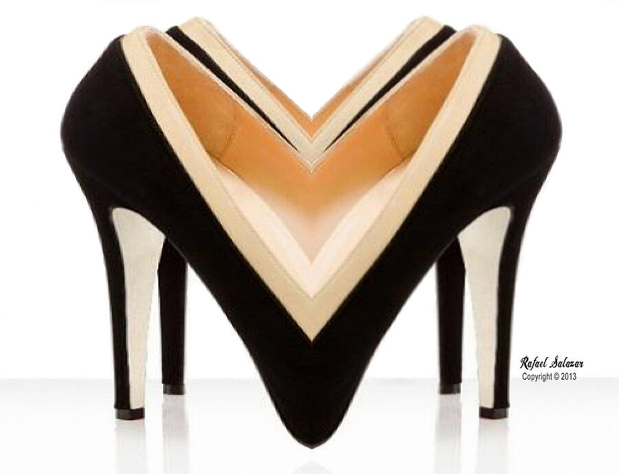 Shoe Love #14 Digital Art by Rafael Salazar