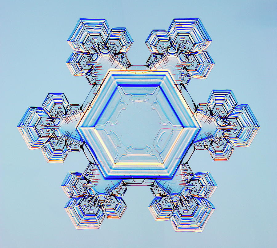 Snowflake #13 Photograph by Kenneth Libbrecht/science Photo Library