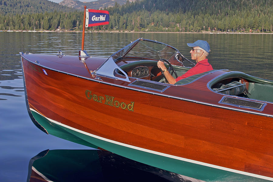 Boat Photograph - Tahoe Concours d Elegance #4 by Steven Lapkin