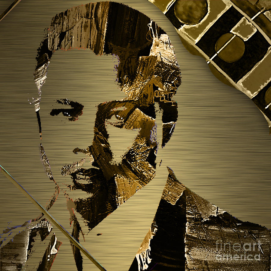 Terrence Howard Collection #13 Mixed Media by Marvin Blaine
