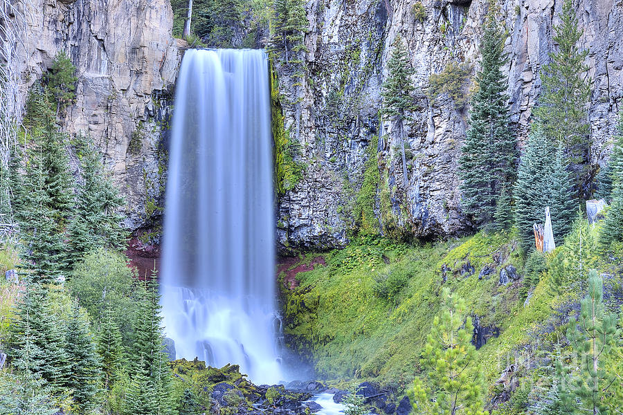 Waterfall Photograph - Tumalo Falls #13 by Twenty Two North Photography