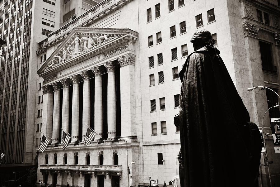 Wall Street #13 Photograph by Songquan Deng