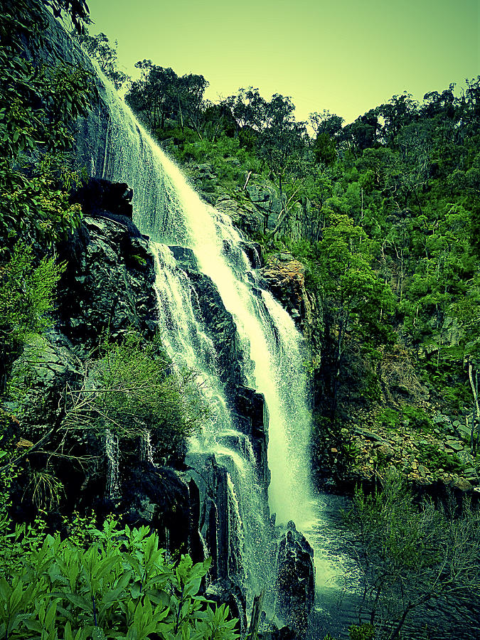 Waterfall Photograph - Waterfalls #15 by Girish J