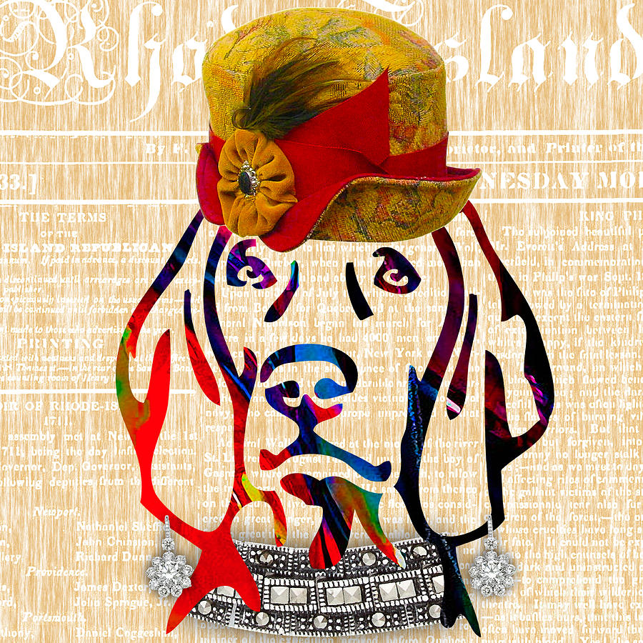 Cool Mixed Media - Weimaraner Collection #13 by Marvin Blaine