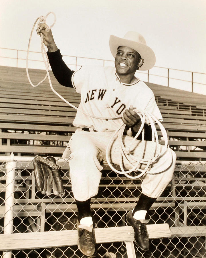 Rookie Of The Year Movie Photograph - Willie Mays #13 by Retro Images Archive