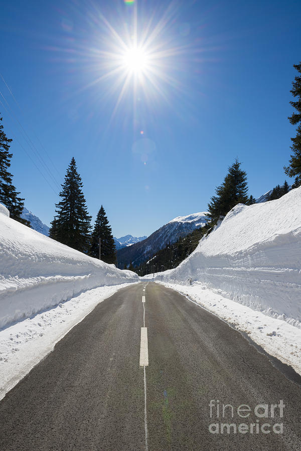 Winter road #13 Photograph by Mats Silvan