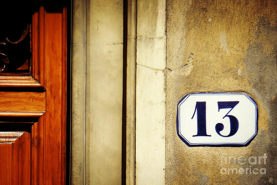 13 with Wooden Door Photograph by Valerie Reeves
