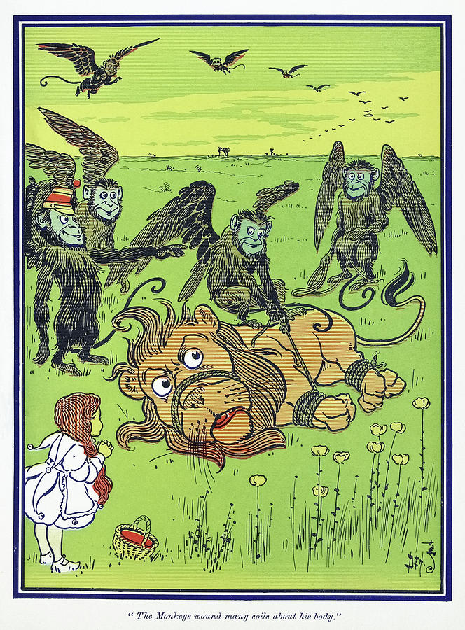 Wizard Of Oz, 1900 #13 Drawing by Granger