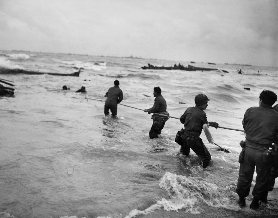 World War II: D-day, 1944 #13 Photograph by Granger