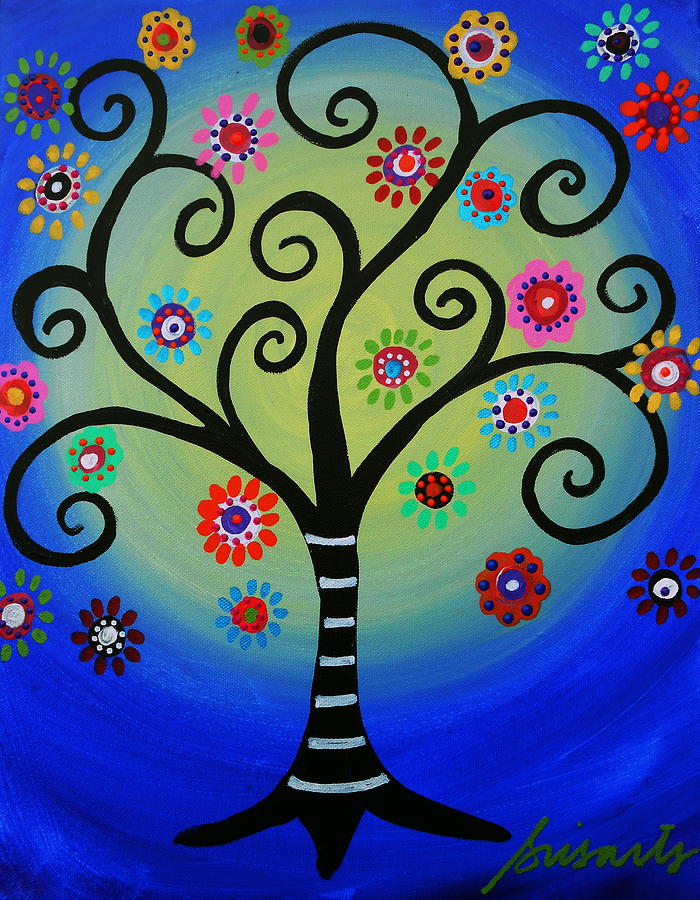 Tree Of Life #131 Painting by Pristine Cartera Turkus