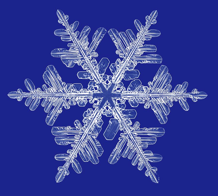 Snowflake #132 Photograph by Kenneth Libbrecht