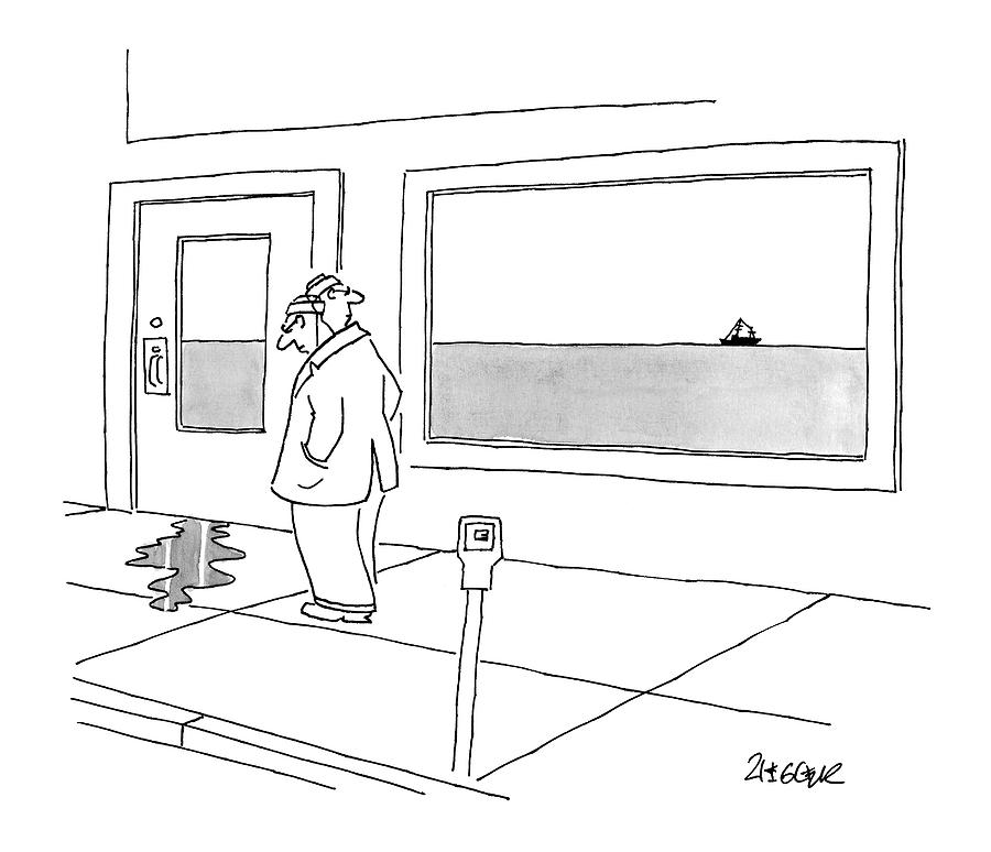 New Yorker May 4th, 2009 Drawing by Jack Ziegler