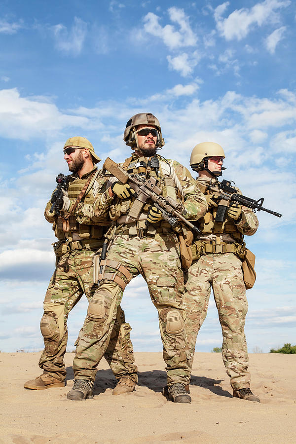 Green Berets U.s. Army Special Forces #133 Photograph by Oleg Zabielin
