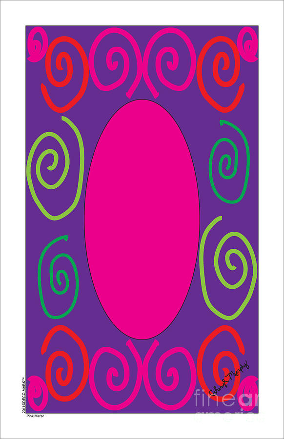 133 Pink Mirror by Cheryl Turner 133 Pink Mirror by Cheryl Turner