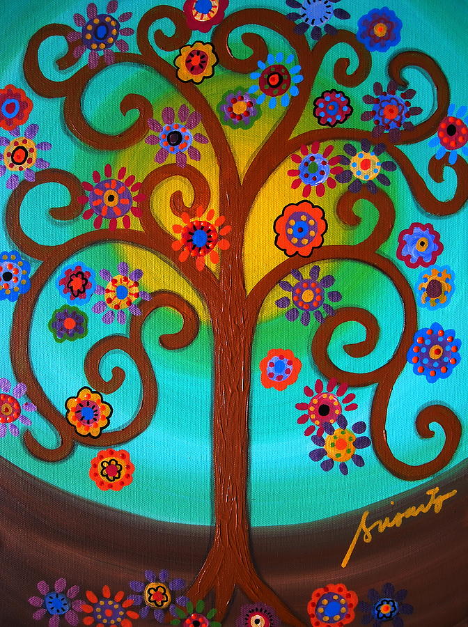 Tree Of Life #133 Painting by Pristine Cartera Turkus