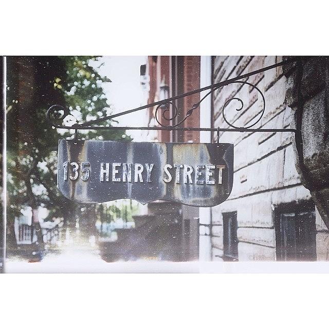 Typography Photograph - 135 Henry Street by Natasha Marco