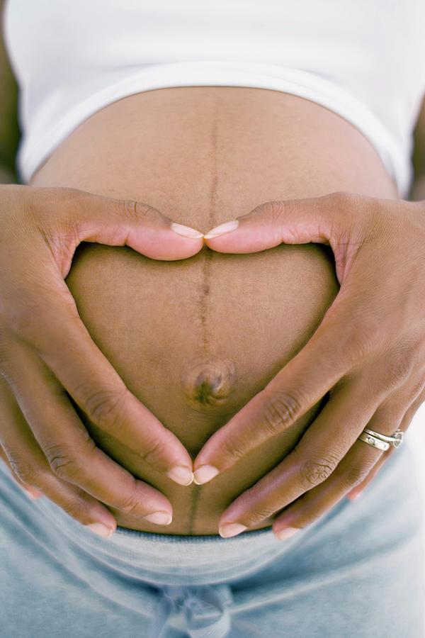 Pregnant Woman #136 Photograph by Ian Hooton/science Photo Library