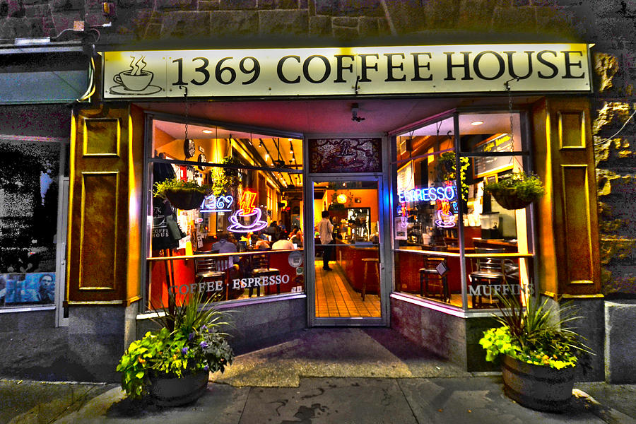 1369 Coffee House Cambridge MA Photograph by Toby McGuire