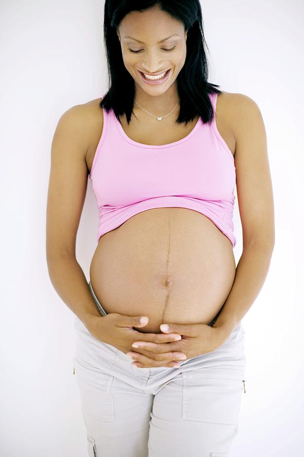 Pregnant Woman #137 Photograph by Ian Hooton/science Photo Library