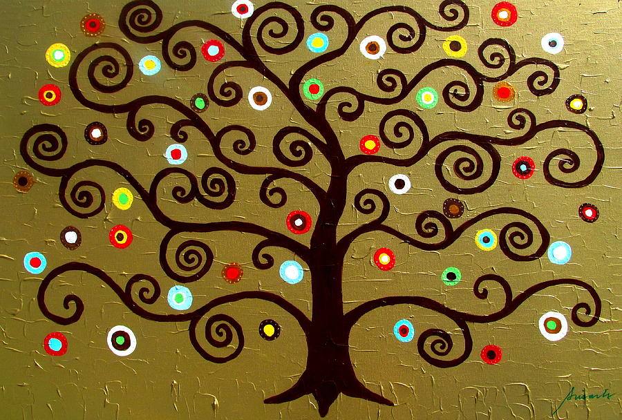Tree Of Life #138 Painting by Pristine Cartera Turkus