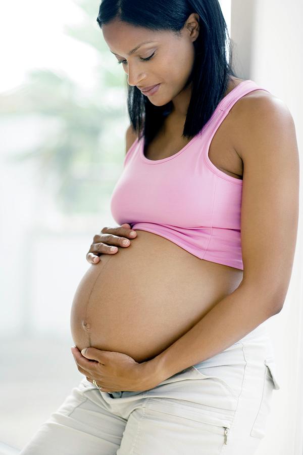 Pregnant Woman #139 Photograph by Ian Hooton/science Photo Library