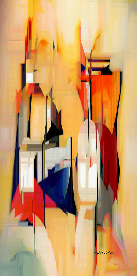 Abstract Series IV #14 Digital Art by Rafael Salazar