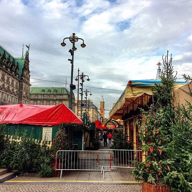 Christmas Photograph - Christmas Market Hamburg #14 by Octav Studio