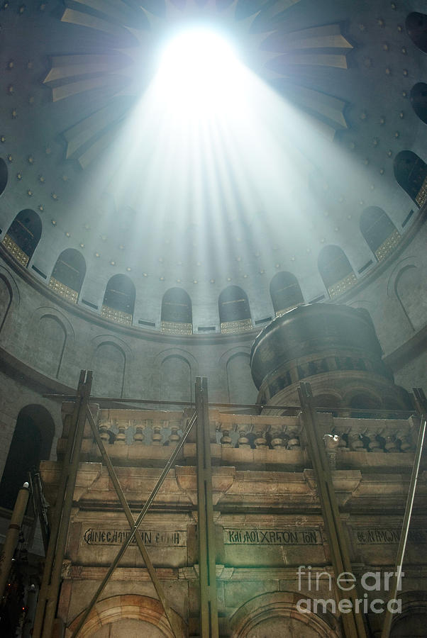 Architecture Photograph - Church of the Holy Sepulchre in Jerusalem #14 by Sarka Olehlova
