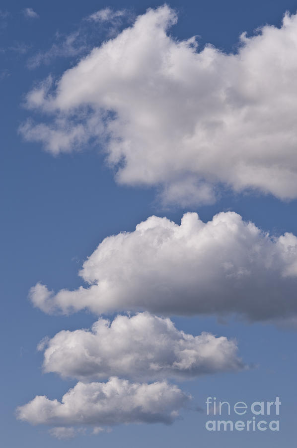 Cumulus clouds #15 Photograph by Jim Corwin