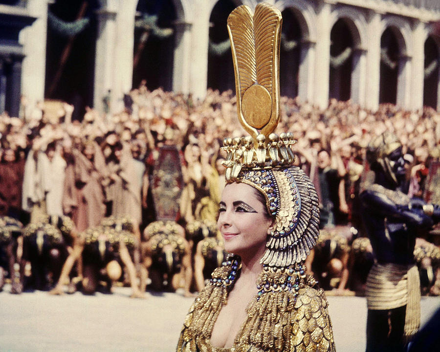 Elizabeth Taylor in Cleopatra  #14 Photograph by Silver Screen