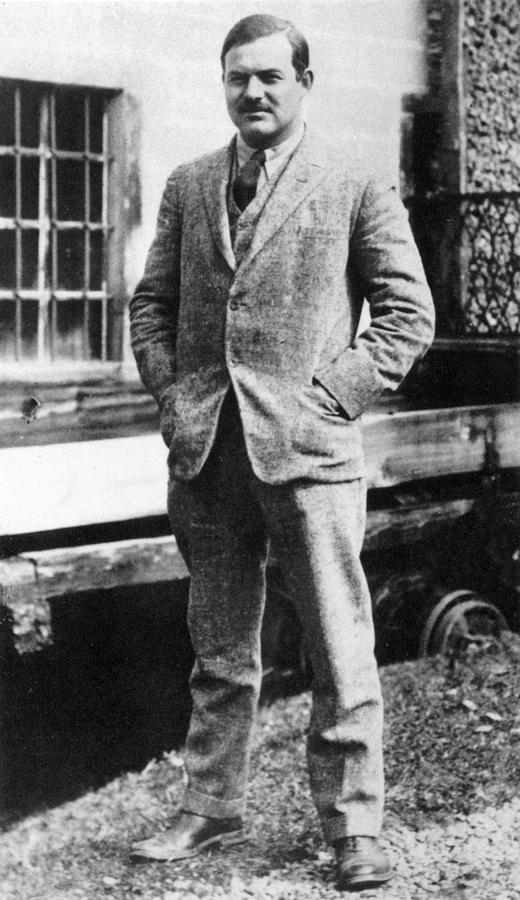 Ernest Hemingway #14 Photograph by Granger