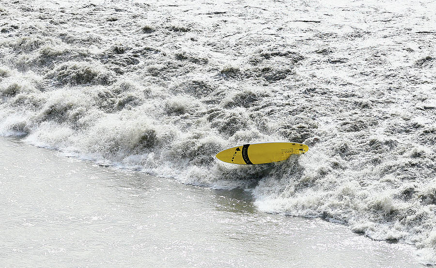 Feature - Bore Tide Surfing In Alaska #14 Photograph by Streeter Lecka
