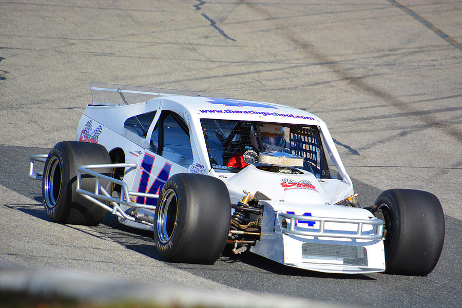 Open Wheel Modified 14 Flies Photograph by Mike Martin - Fine Art America