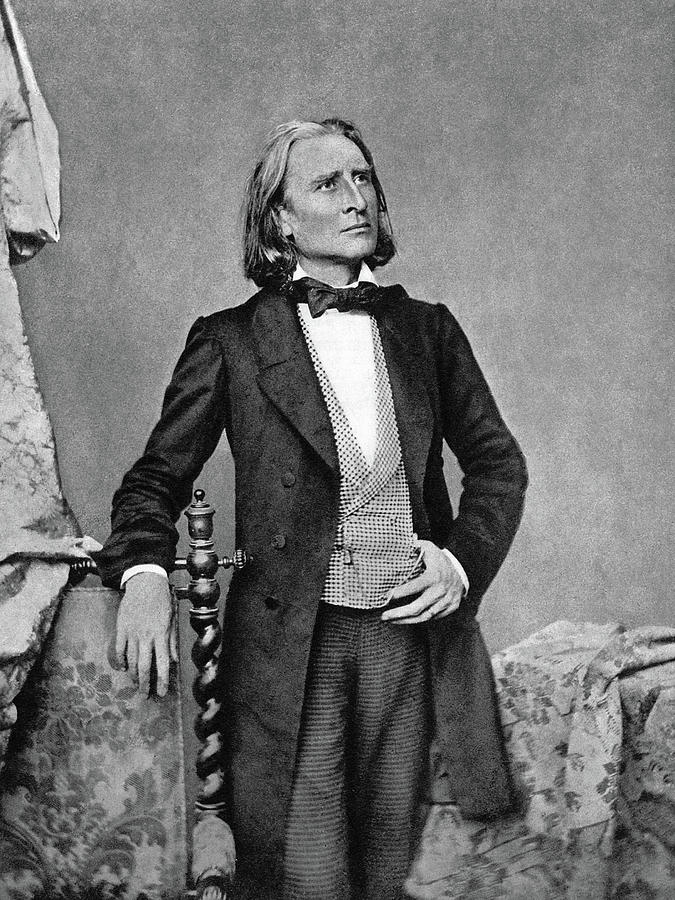 Franz Liszt 1811-1886 #33 Photograph by Granger