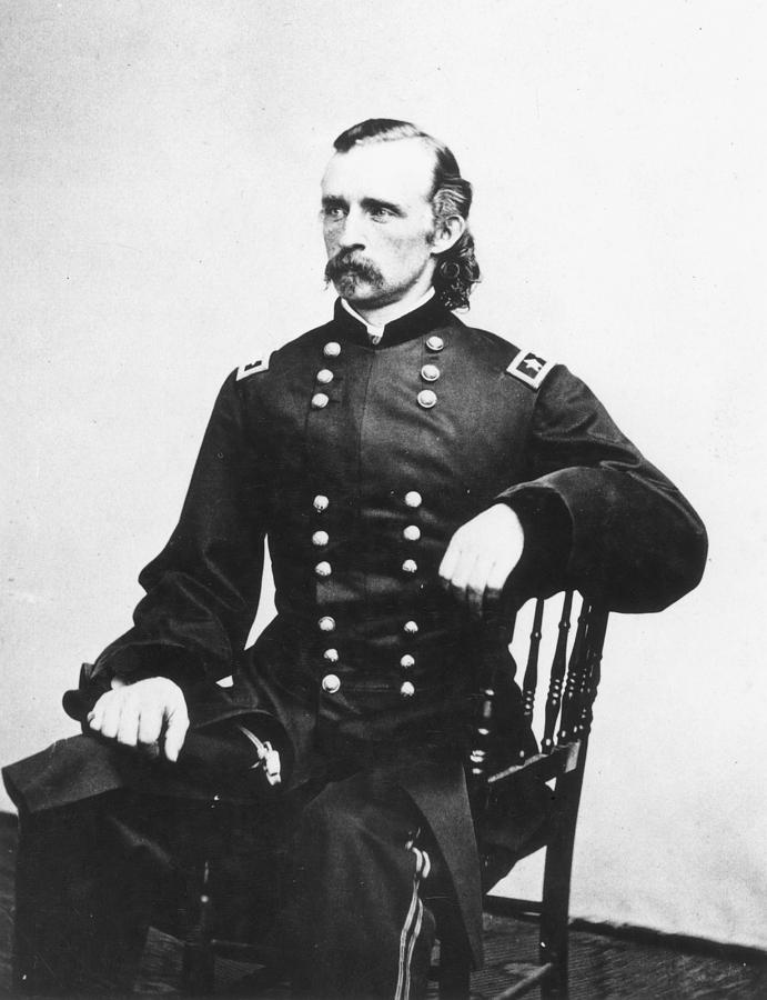 George Custer (1839-1876) Photograph by Granger - Fine Art America