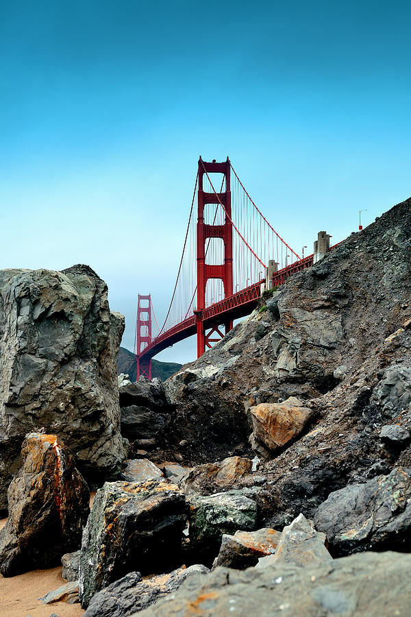Golden Gate Bridge #14 Photograph by Songquan Deng