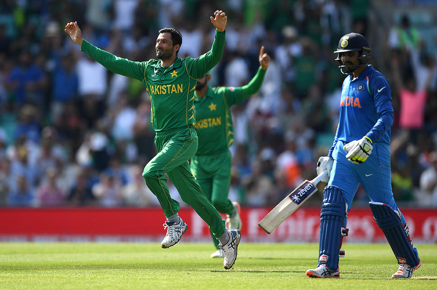 India v Pakistan - ICC Champions Trophy Final #14 Photograph by Gareth Copley