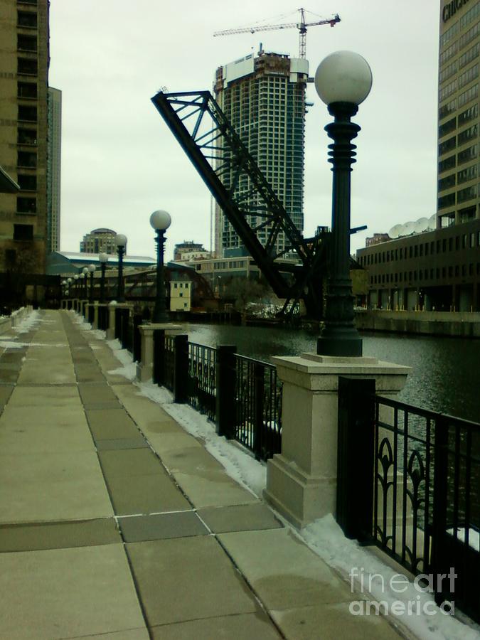 Kinzie Street Bridge Photograph by Alfie Martin Fine Art America