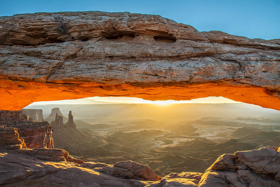 Mesa Arch Sunrise in Canyonlands National Park Photograph by Pierre Leclerc Photography
