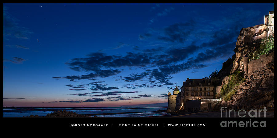 Mont Saint Michel #14 Photograph by Jorgen Norgaard