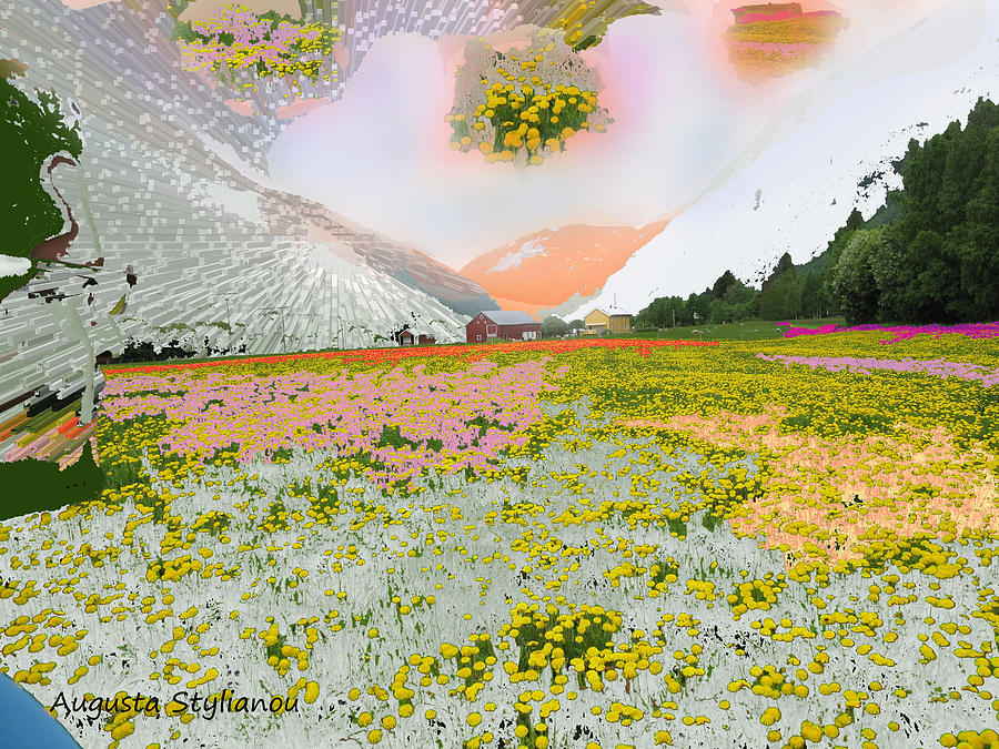 Norway Landscape #14 Digital Art by Augusta Stylianou