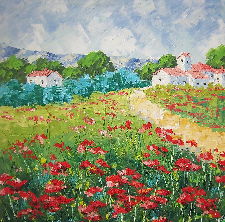 Provence #14 Painting by Frederic Payet