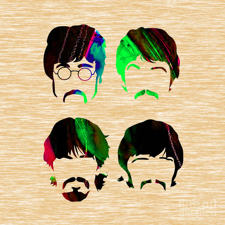 The Beatles Collection #14 Mixed Media by Marvin Blaine