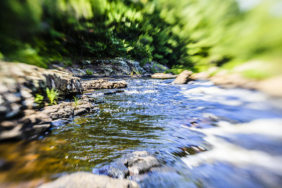 Summer Photograph - The stream in Mountain #14 by Alex Potemkin