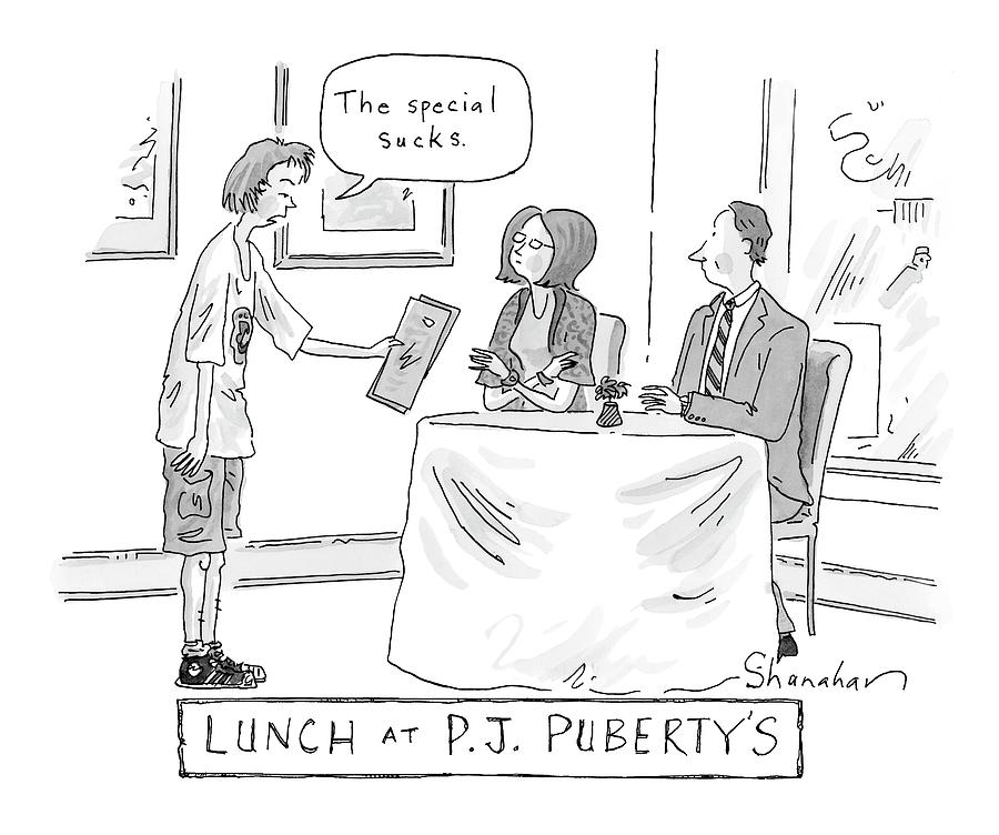 New Yorker January 14th, 2008 Drawing by Danny Shanahan New Yorker January 14th, 2008 Drawing by Danny Shanahan